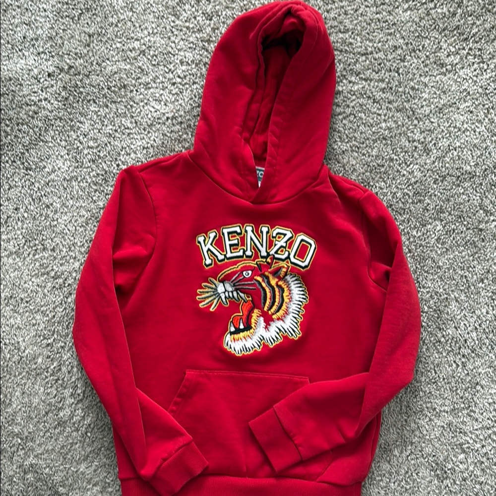 Kenzo Red Tiger Hoodie